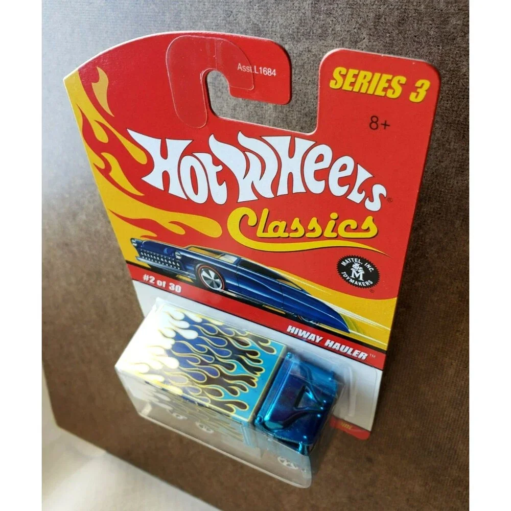 2007 Hot Wheels HIWAY HAULER Spectraflame AQUA BLUE CLASSICS SERIES 3 1:64 RL5SP